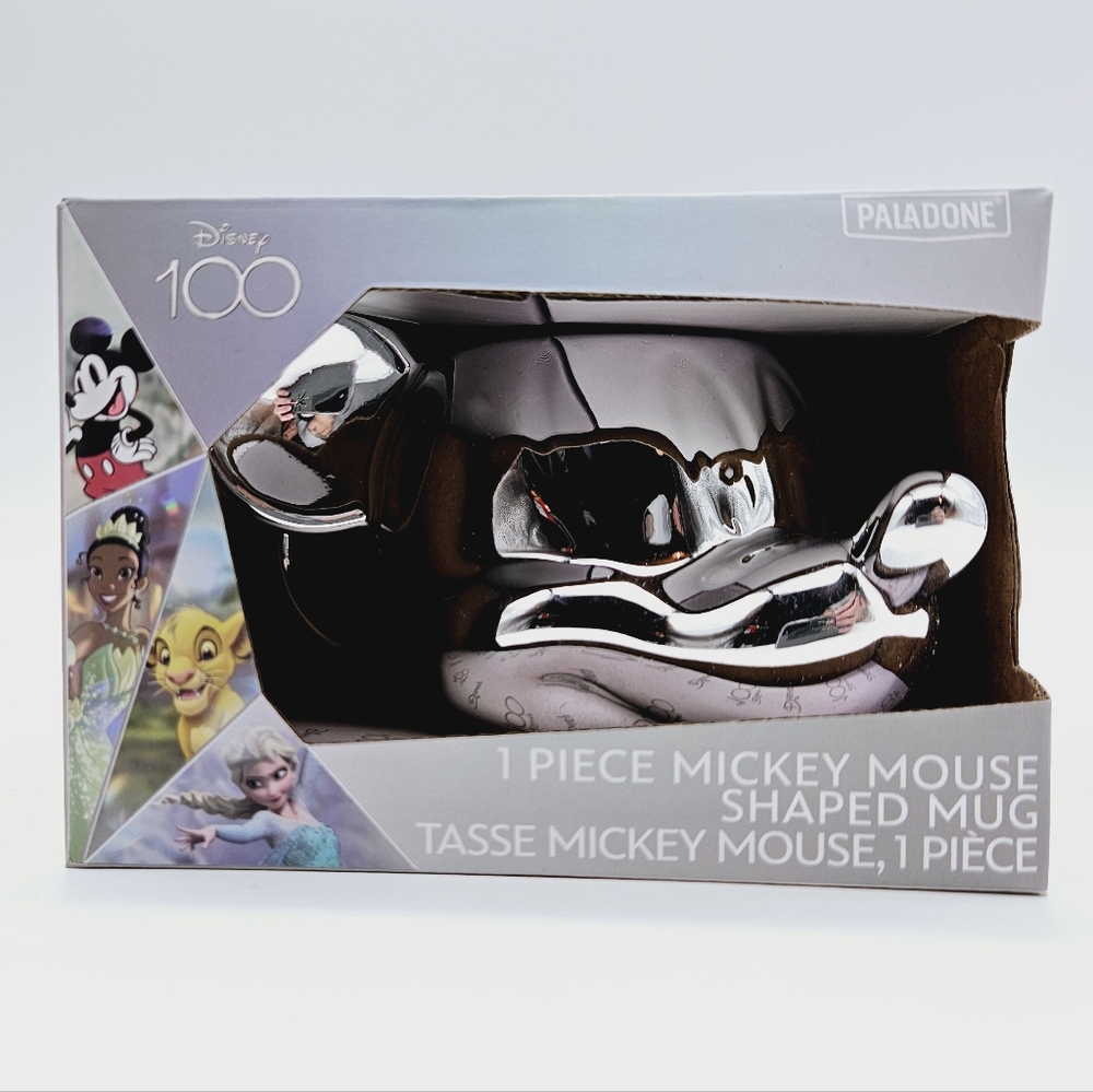 DISNEY | Paladone 100th Mickey Mouse Shiny "chrome" mug